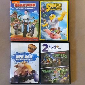 Children's DVD collection of 4.